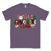 Lavender Santa's Favorite Class Christmas Classic Tee - LillyAllenDesigns