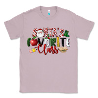 Lilac Santa's Favorite Class Christmas Classic Tee - LillyAllenDesigns