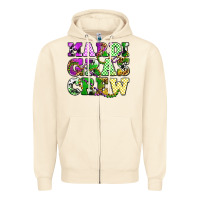 Sandshell mardi gras crew olivia Zipper Hoodie - OliviaCreatesArt