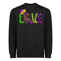 Black Love Louisiana Heavyweight Sweatshirt - HowdyJamesFarm