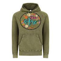 Vintage Olive you are Vintage Hoodie - Artiststas