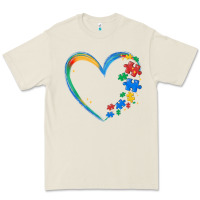 Bone autism heart Premium Tee - MaliasSmallBusiness