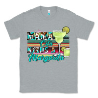 Heather Grey mama cita needs a margarita Classic Tee - JahusDesignShop