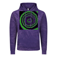 Cloud Purple halloween tie dye pattern black Vintage Hoodie - RanaPortraitStore