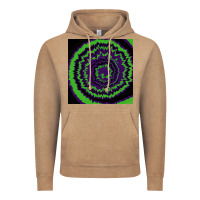 Vintage Coffee halloween tie dye pattern black Vintage Hoodie - RanaPortraitStore