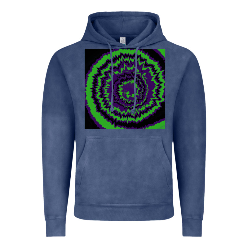 Halloween Tie Dye Pattern Black Vintage Hoodie by RanaPortraitStore | Teevron