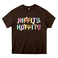 Chocolate Brown easter Heavy Core Tee - MaliasSmallBusiness
