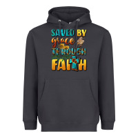 Smoke saved by grace through faith Heavyweight Hoodie - BundleAndBundleShop