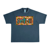 Midnight Navy faith license plate Urban Heavy Tee - JahusDesignShop
