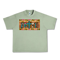 Oil Green faith license plate Urban Heavy Tee - JahusDesignShop