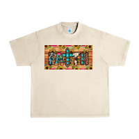 Sandshell faith license plate Urban Heavy Tee - JahusDesignShop
