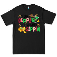 Black chip dippin' margarita sippin Premium Tee - MaliasSmallBusiness
