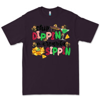 Plum chip dippin' margarita sippin Premium Tee - MaliasSmallBusiness