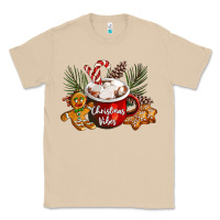 Mushroom christmas vibes hot cocoa Classic Tee - LillyAllenDesigns