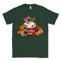 Sports Green christmas vibes hot cocoa Classic Tee - LillyAllenDesigns