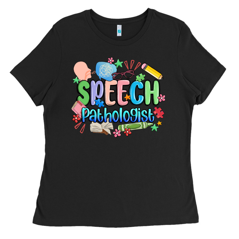 Speech Pathologist Ladies Tee by MaliasSmallBusiness | Teevron