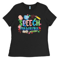 Black speech pathologist Ladies Tee - MaliasSmallBusiness