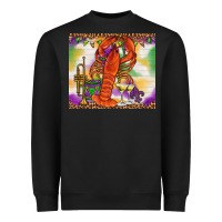 Mardi Gras Crawfish Tumbler Heavyweight Sweatshirt | Teevron
