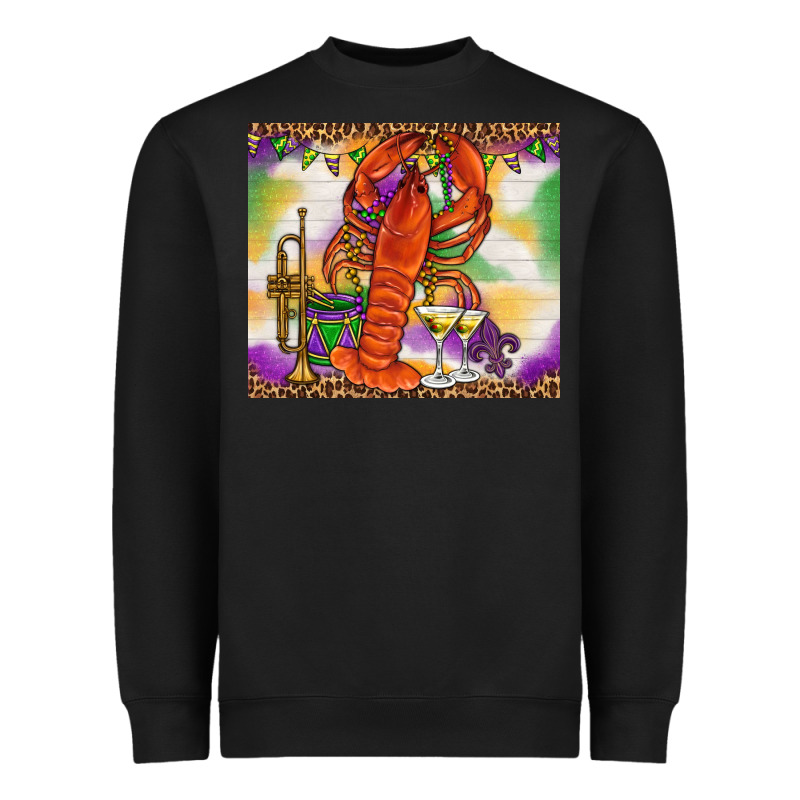 Mardi Gras Crawfish Tumbler Heavyweight Sweatshirt by HowdyJamesFarm | Teevron