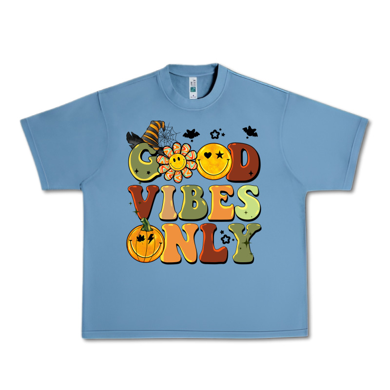 Halloween Good Vibes Only Urban Heavy Tee by BarkalooDesign | Teevron