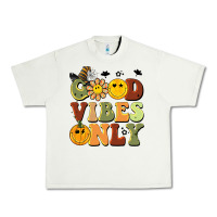 Pistachio halloween good vibes only Urban Heavy Tee - BarkalooDesign
