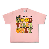 Salmon halloween good vibes only Urban Heavy Tee - BarkalooDesign