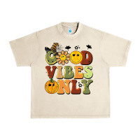 Sandshell halloween good vibes only Urban Heavy Tee - BarkalooDesign