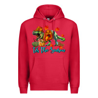 Cardinal T- Rex Tis The Season Premium Hoodie - RanaPortraitStore