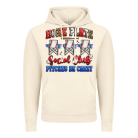 Vintage Artic home plate social club pitches be crazy Vintage Hoodie - Artiststas
