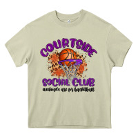 Mossy courtside social club Heavy Core Tee - MaliasSmallBusiness