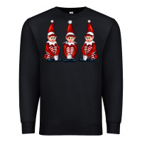 Black Christmas Elfs Premium Sweatshirt - FaDigitalArtStudio