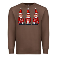 Chestnut Christmas Elfs Premium Sweatshirt - FaDigitalArtStudio