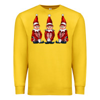 Lemon Christmas Elfs Premium Sweatshirt - FaDigitalArtStudio