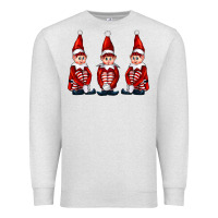 Oatmeal Heather Christmas Elfs Premium Sweatshirt - FaDigitalArtStudio