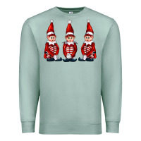 Seafoam Christmas Elfs Premium Sweatshirt - FaDigitalArtStudio