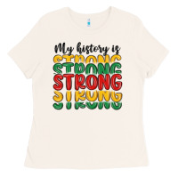 Bone my history is strong Ladies Tee - MaliasSmallBusiness