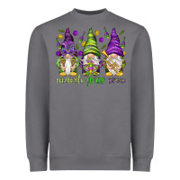 Storm Mardi Gras crew with gnomies Heavyweight Sweatshirt - HowdyJamesFarm