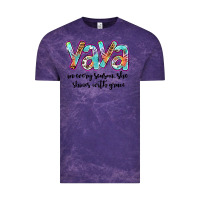 Cloud Purple yaya Vintage Tee - Artiststas