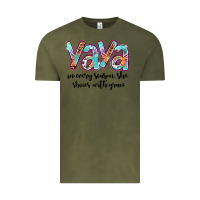 Vintage Olive yaya Vintage Tee - Artiststas