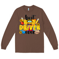 Chestnut best bus driver ever Long Sleeve Tee - NancyCooperArtShop