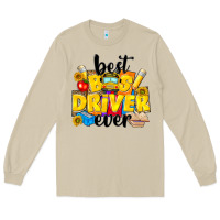 Mushroom best bus driver ever Long Sleeve Tee - NancyCooperArtShop
