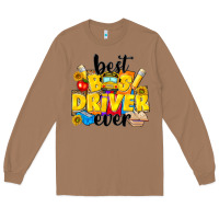 Toasted Coconut best bus driver ever Long Sleeve Tee - NancyCooperArtShop