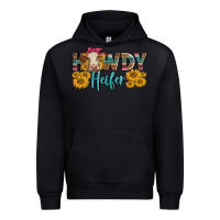Black Western Howdy Heifer With Charolais Cow Urban Hoodie - LillyAllenDesigns
