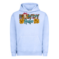 Pigment Grape Ice Western Howdy Heifer With Charolais Cow Urban Hoodie - LillyAllenDesigns