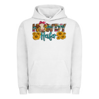 Pigment Lunar Rock Western Howdy Heifer With Charolais Cow Urban Hoodie - LillyAllenDesigns