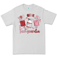 Dove Grey you give me tachycardia Premium Tee - MaliasSmallBusiness