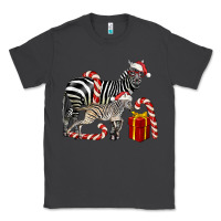 Smoke Christmas Zebra Baby And Mama Classic Tee - LillyAllenDesigns