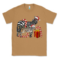 Toasted Coconut Christmas Zebra Baby And Mama Classic Tee - LillyAllenDesigns