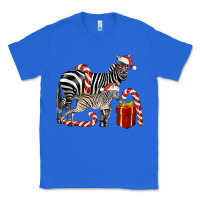 True Royal Christmas Zebra Baby And Mama Classic Tee - LillyAllenDesigns