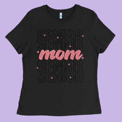 Mom Senior Ladies Tee Designed By Maliassmallbusiness